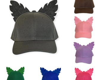 Mix en match baseballpetten met wolfshondenoren voor Halloween, geschikt voor volwassenen en kinderen. Verkrijgbaar in diverse kleuren: blauw, rood, roze, zwart, paars en groen.