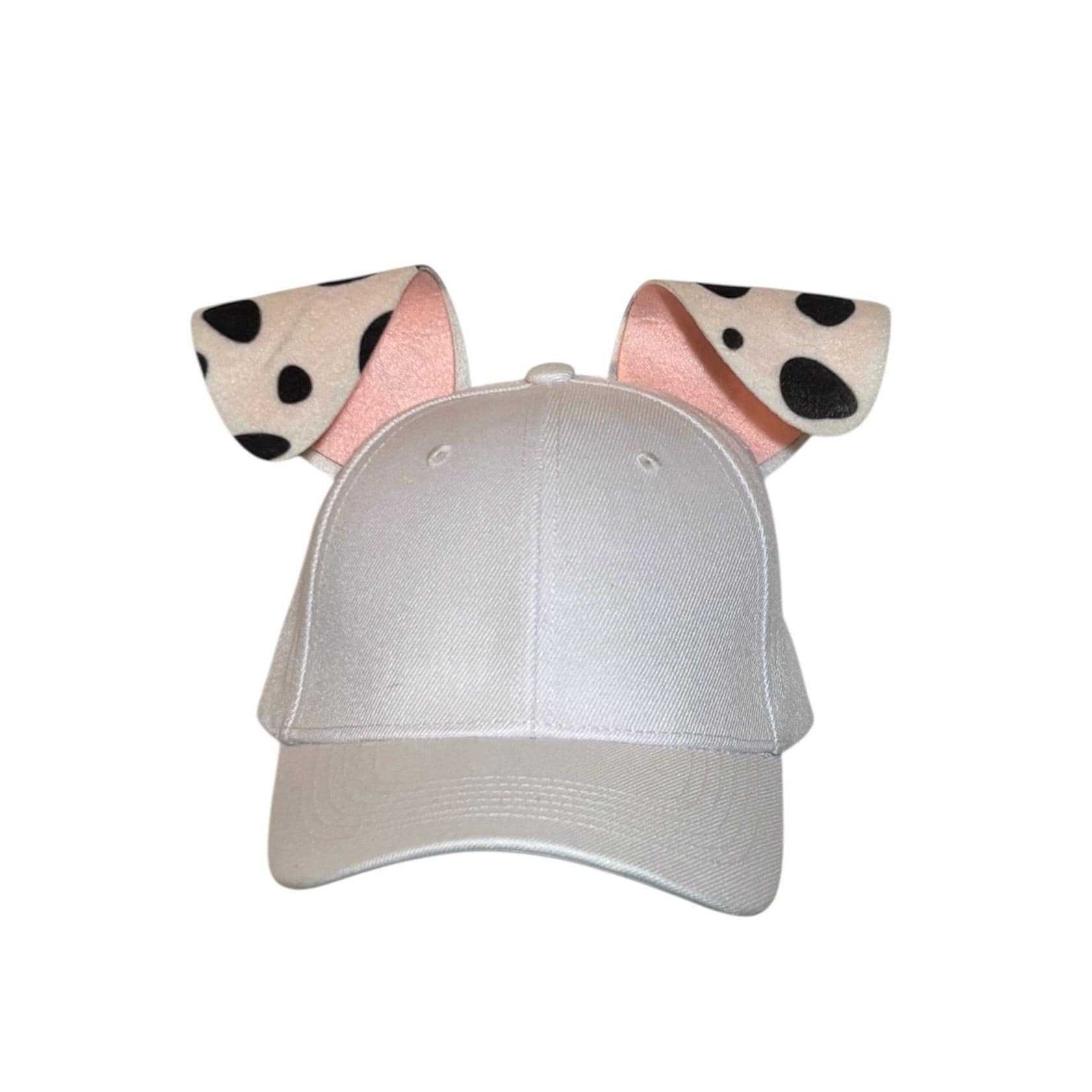 Dalmatian Dog Ears on Red Baseball Cap Hat Tail Tutu Iron on 