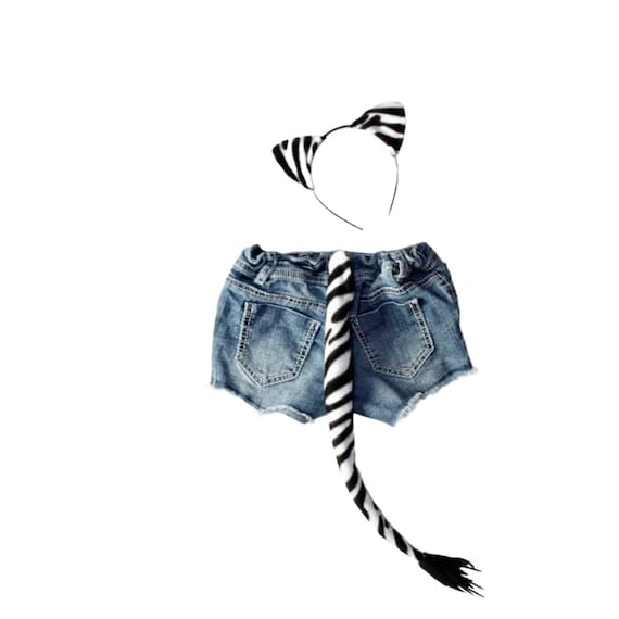 Set di 1/3/4 pezzi di zebra, fascia per capelli, per