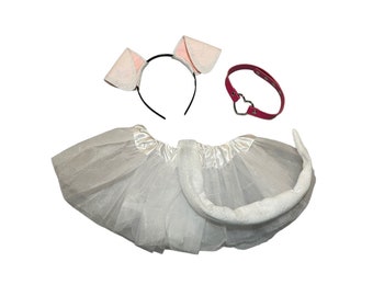 Bendable Puppy Dog Ears Headband & Tutu Costume Set – Party Favor Cosplay