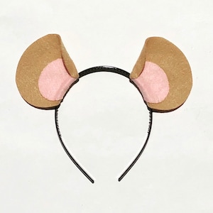 Lioness lion cub ears headband birthday party favors supplies Halloween Costume mountain kid child children adult baby jungle animal