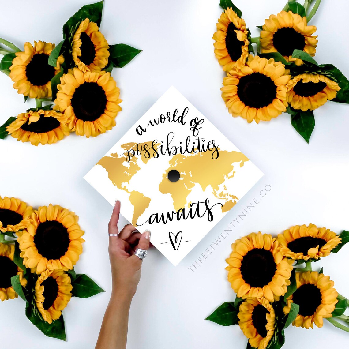 Graduation Cap Grad Cap Grad Cap Decal Handwritten - Etsy