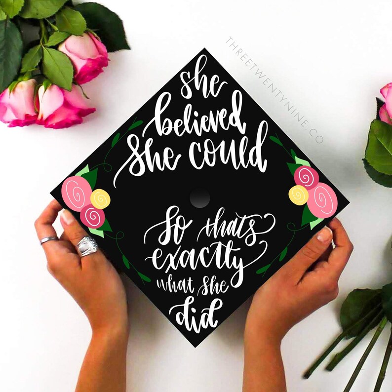 Graduation Cap Decal DOWNLOAD ONLY Graduation Cap Decal Etsy