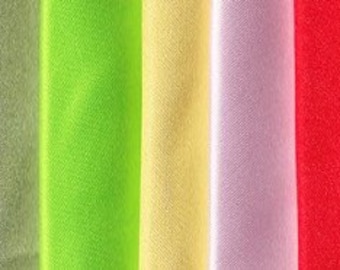 Satin Charmeuse by the yard- 60" wide, 15 colors