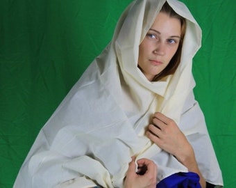 Large Rectangular Veil many colors, can also be a lightweight cape.