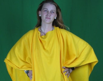 Simple Fleece Poncho - All colors