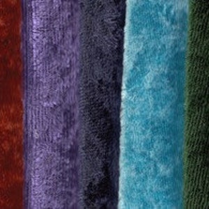 Panne Velvet by the yard 60 wide. Full line of colors from a Small Business. image 3