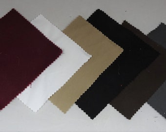 Twill Swatches of all of the colors of twill fabric I sell.