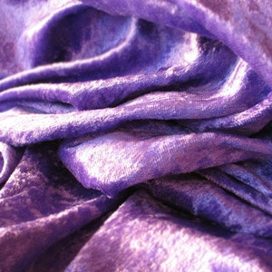 Panne Velvet by the yard 60 wide. Full line of colors from a Small Business. image 4