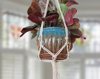 Plant Hanger - Macrame - Plant Holder - Indoor Planter - Outdoor Planter - Premium Quality - Ships FAST from the United States