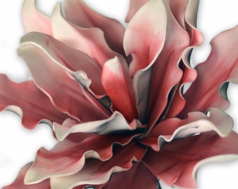 Foam Flower Botanical - Realistic Foam Botanical -