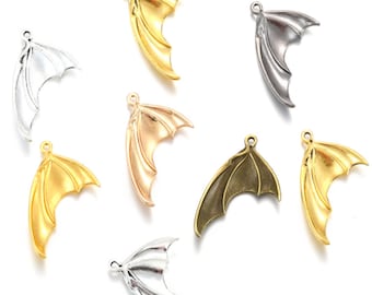Bat wings charms,100pcs 30x21mm antiqued bronze/antiqued silver/kc gold/antiqued gold/gunmetal devil wings, new bat wing pendant findings