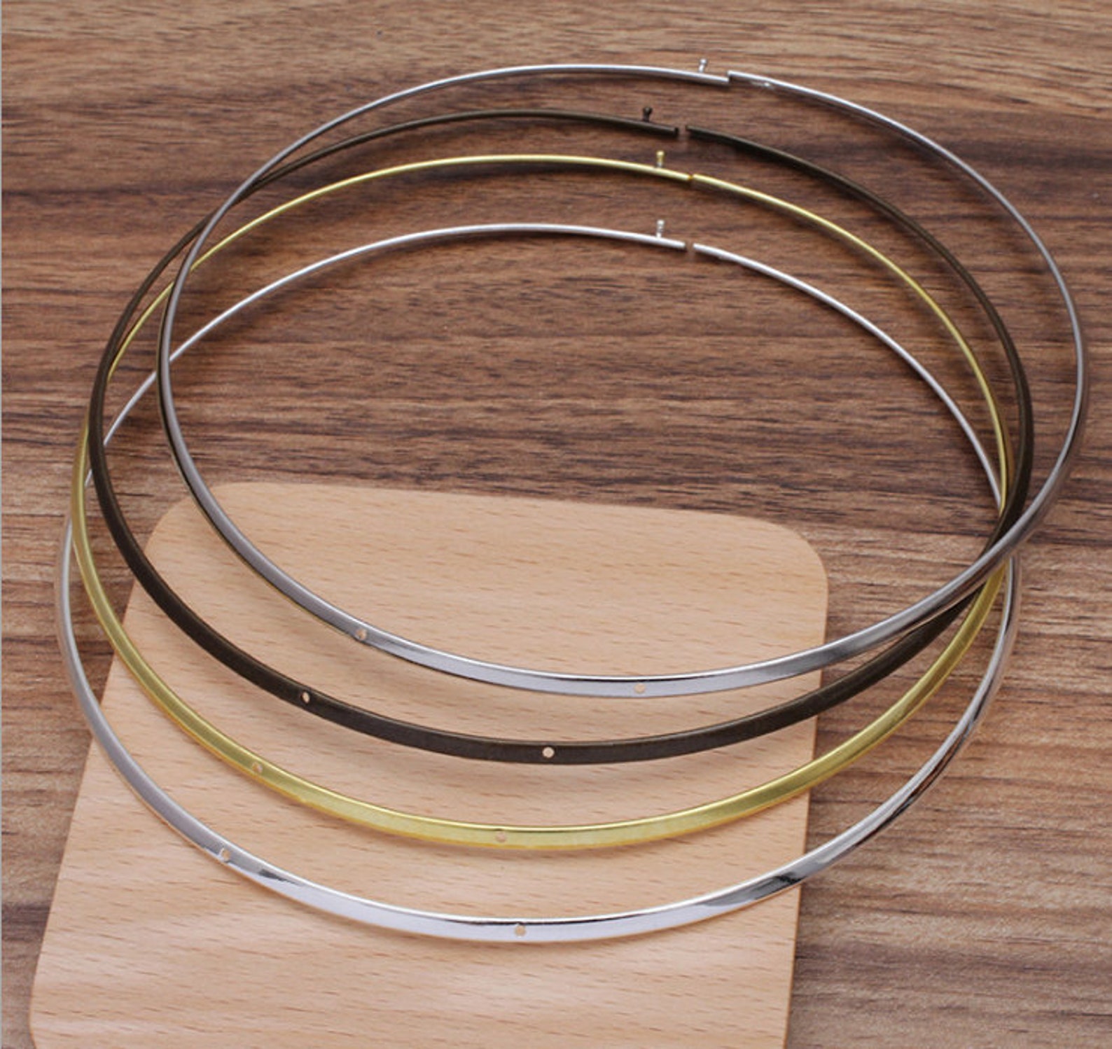 Wholesale 10pcs 13cm in Diamter 3.3mm Brass Material White K Etsy UK