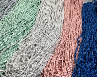 5mm Round Twist Rope Cord: 100 Yards, Necklace Making