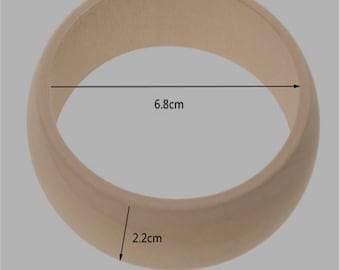 Dzsomt Geometrica Perline di Legno 100 Pezzi Ottagonali Sfaccettate Perle