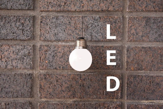 Dimmable LED Bulb G16.5 Medium Base 5.5W 2700K Frosted White 40 Watt Equivalent UL Listed Used In Photos Dimmable LED Bulb G16.5 Medium Base 5.5W 2700K Frosted White 40 Watt Equivalent UL Listed Used In Photos