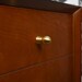 Mid Century Modern Brass Drawer Pull - Gold Cabinet Pull - Cabinet Knob - Dresser Pull - Drawer Knob - Cabinet Hardware [MACON] 