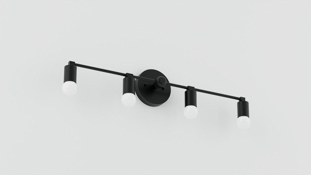 Vanity Lighting Wall Sconce 4 Light Vanity Fixture Modern Wall Sconce