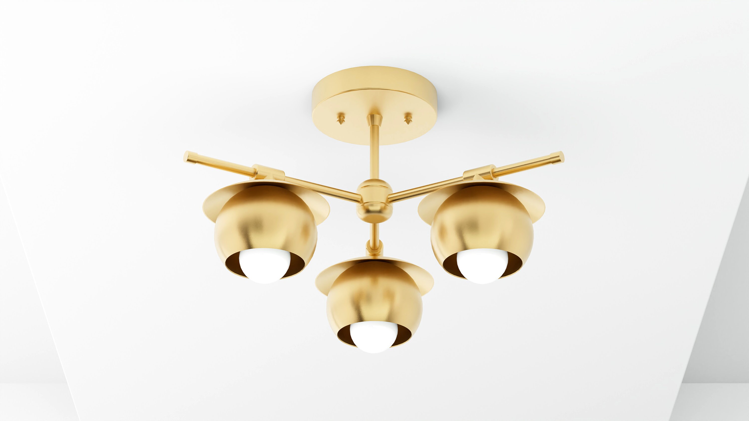Navy blue flush on sale mount ceiling light