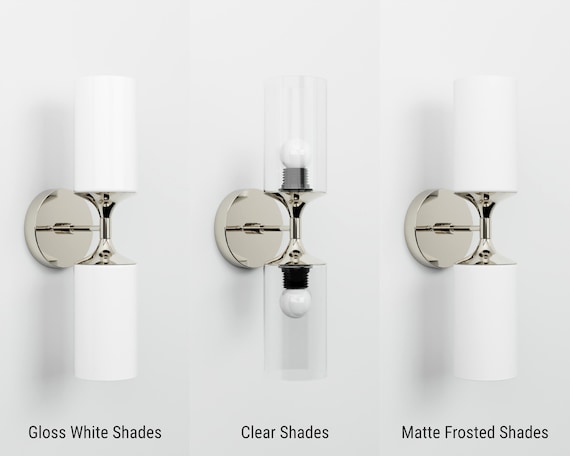 2 light sales wall sconce bathroom