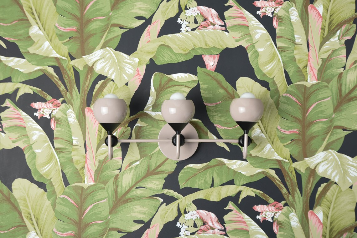 Sconce moderno 3 accesorios de tocador de luz Moderno de | Etsy