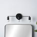 Vanity Lighting - Wall Sconce - 3 Light Vanity Fixture - Matte Black - Mid Century Modern - Industrial - Bathroom Vanity - UL Listed [AVON] 