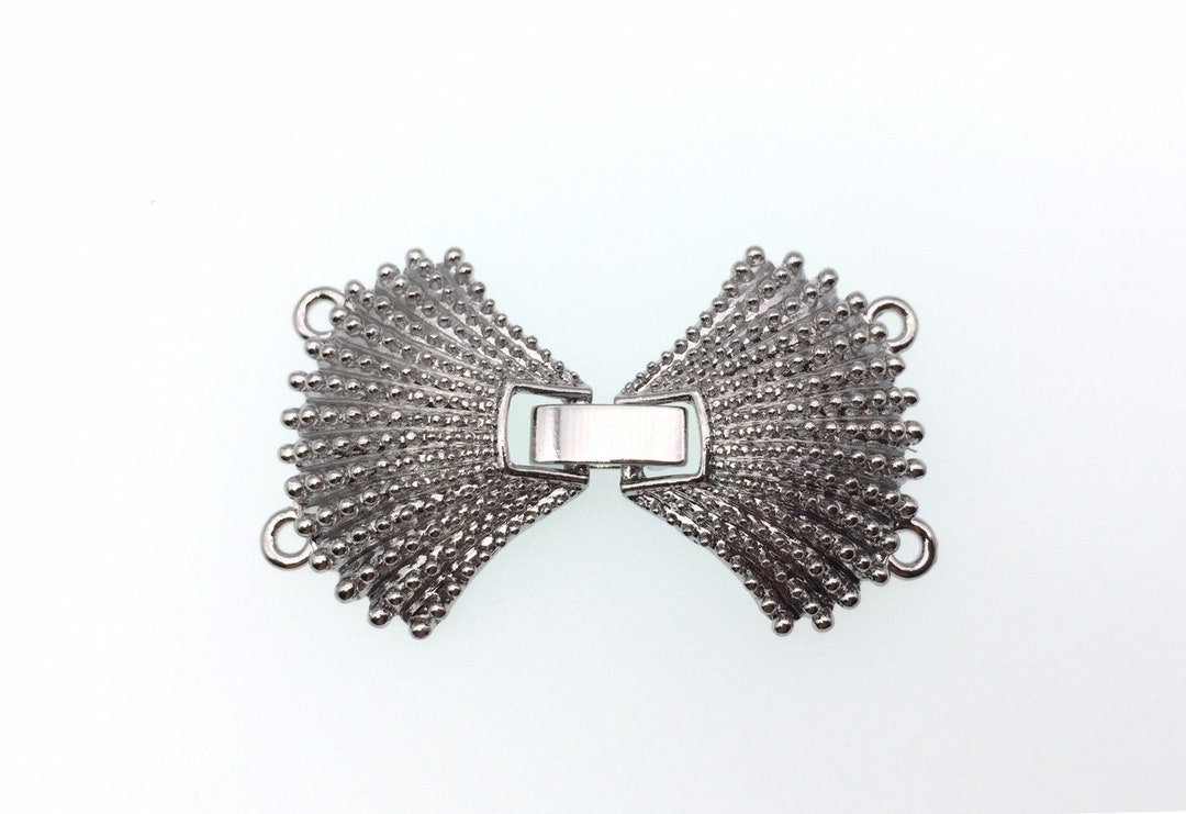 Shell Clasp 2 Strand Silver Plated Shell Clasp: Fold up Watch Buckle Style - Etsy
