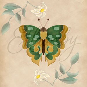 Moth Butterfly Seamless Pattern, Girly Seamless Pattern, Repeat Pattern, Seamless Pattern, Butterfly Png, Insect Pattern Png