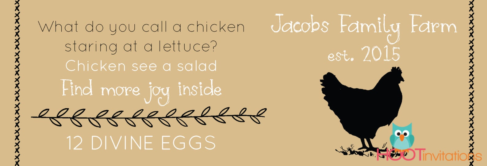 Funny Egg Carton Labels to print at home one dozen 12 egg Etsy