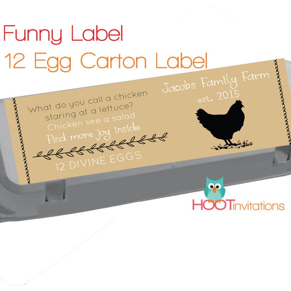 Funny Egg Cartons Etsy