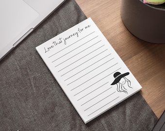 Alexis Rose Schitt's Creek Notepad: Love That Journey for Me Lined Post-It Pad