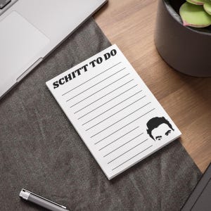 Schitt's Creek Sticky Note Pad: "Schitt To Do" List, David Rose
