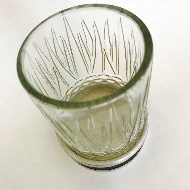 One Maestro Dobel Diamonte Reposado Tequila Tumbler Drinking Glassware Upcycled Recycled Repurposed Tableware Glassware Drinkware
