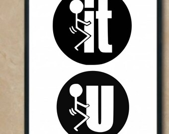 Fuck it svg - Etsy