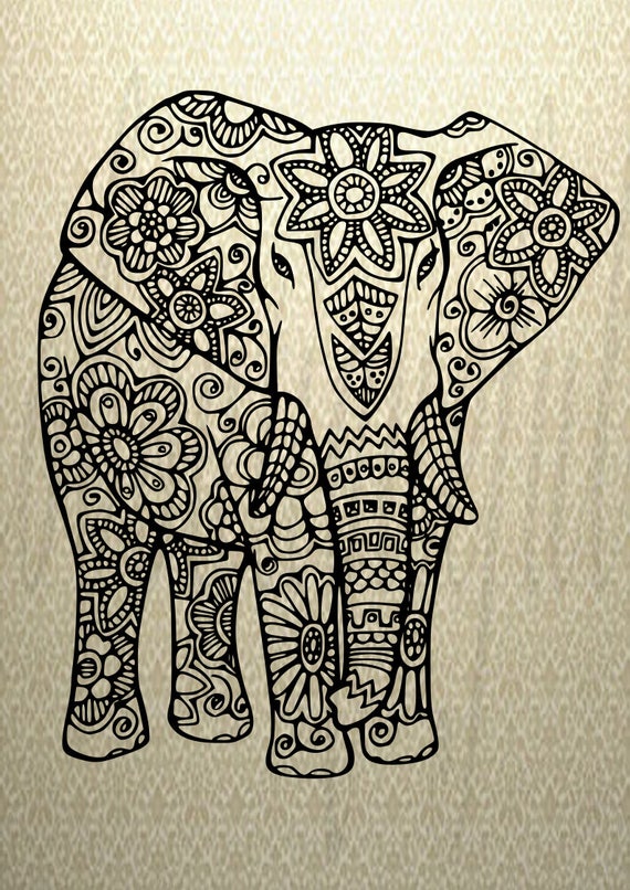 Download Layered Mandala Svg Elephant Ideas - Layered SVG Cut File ...