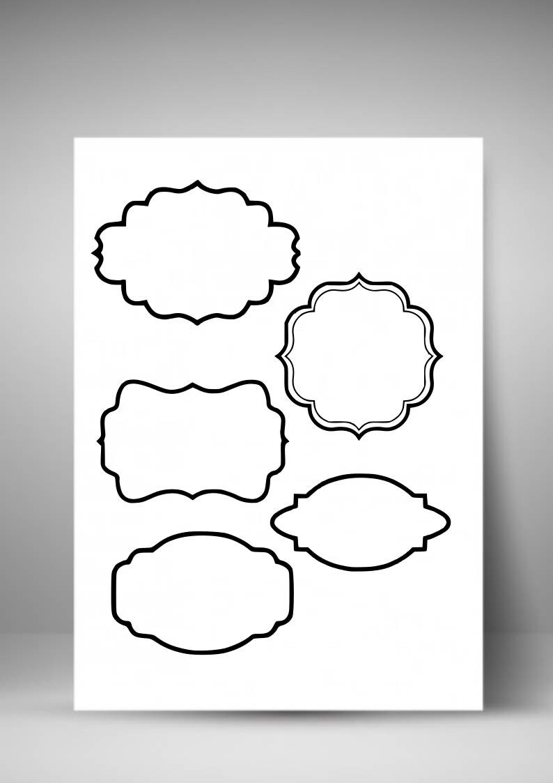 Download Monogram svg Monogram Frame svg Monogram Border svg frame ...