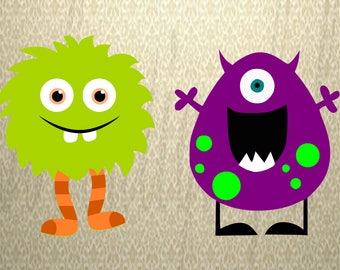 monster svg, monsters svg, cute monster svg, cricut cutting file, cricut svg, cute halloween svg, kids svg