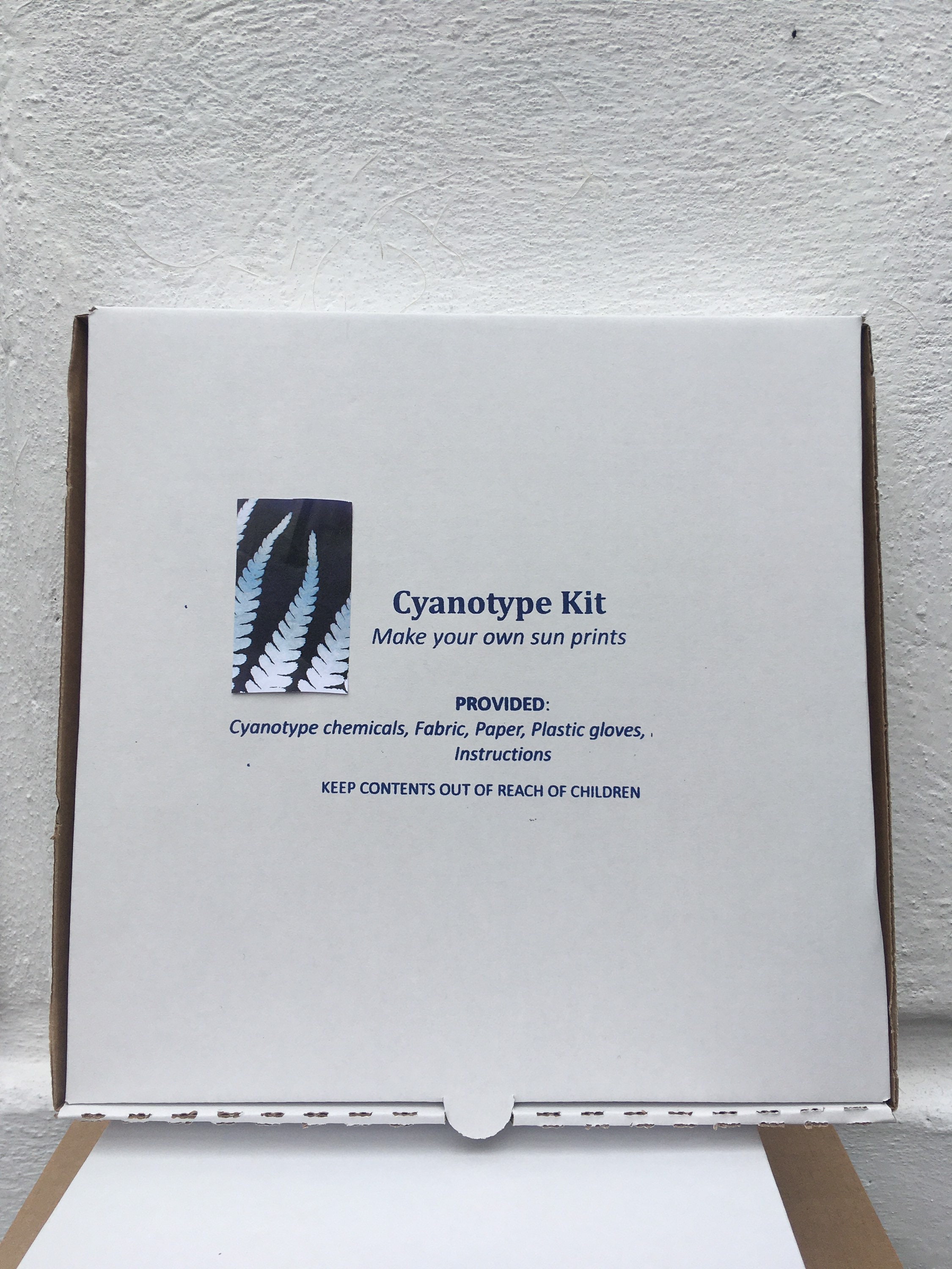 DIY Cyanotype Sunprint Fabric Kit