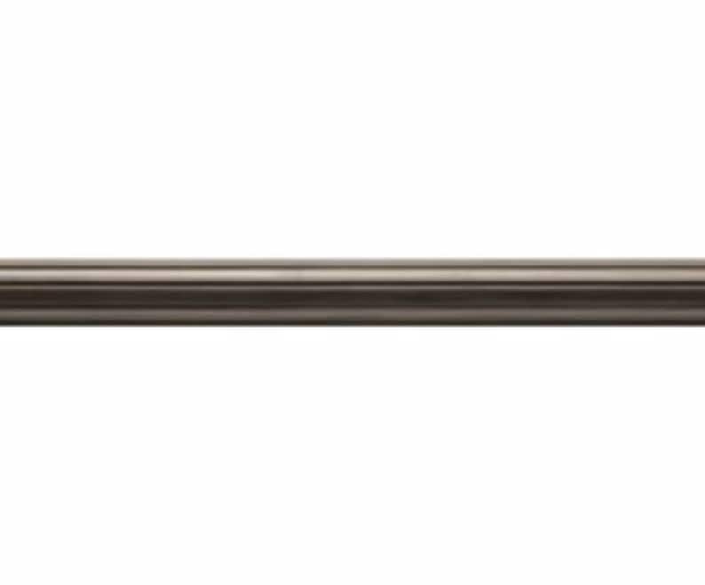 # 21004834 Mocca 4 FT Kirsch Wood Trends Renaissance Fluted 2 Drapery Pole