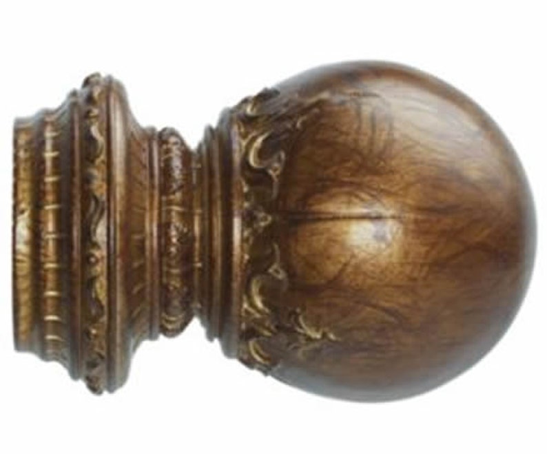 # 21044119 Kirsch Wood Trends Renaissance Victorian For 2 Pole in Tortoise