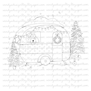 Christmas caravan