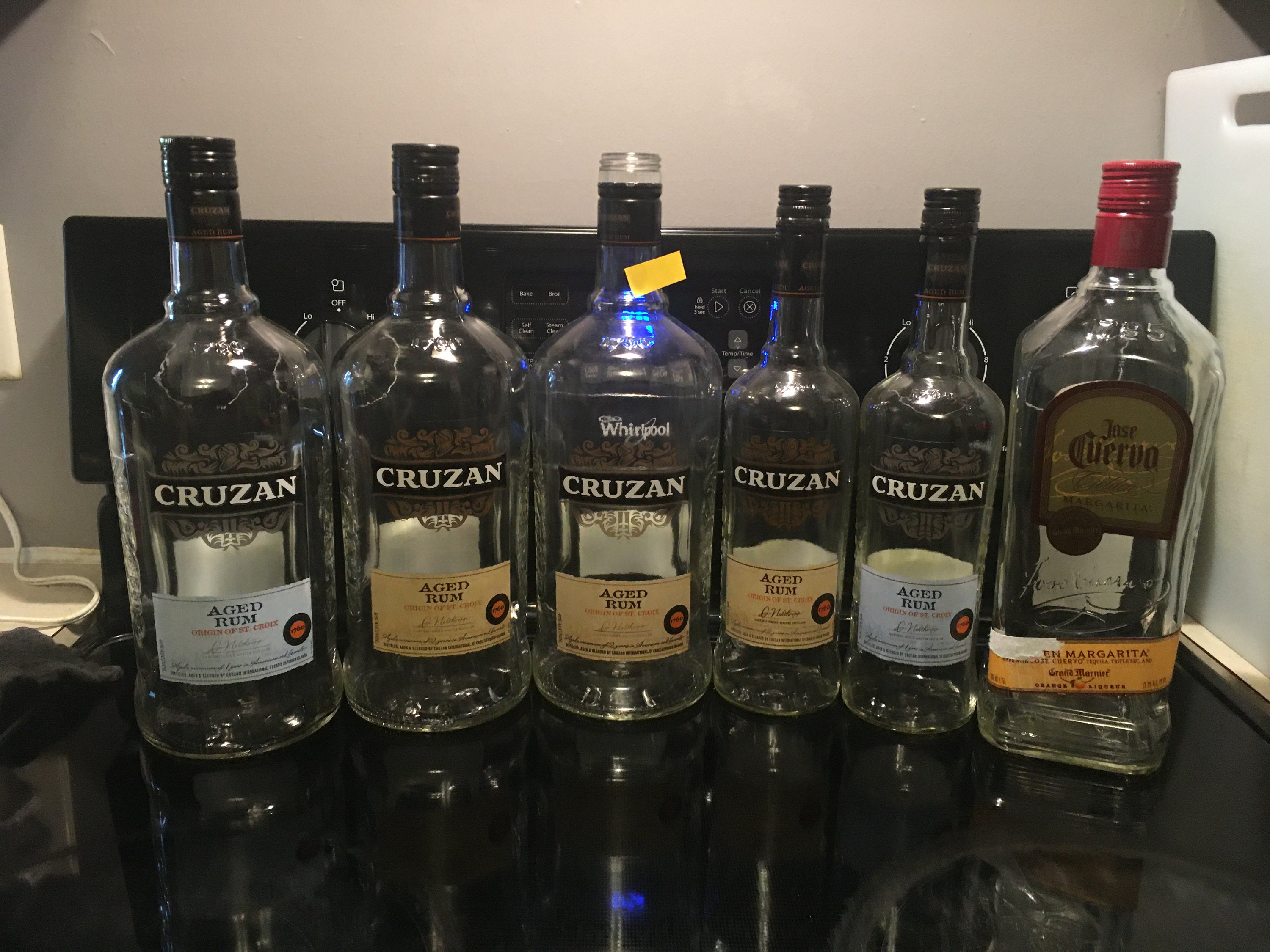 Empty Liquor Bottles for sale Only 4 left at 65