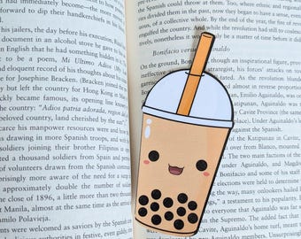 Bookmark - Thai Tea Bubble Tea