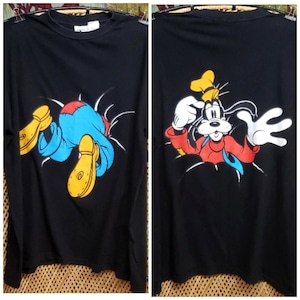 90s Two-Sided Goofy T-Shirt By Mickey & Co., OSFM