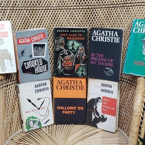 50s/60s Agatha Christie Books, Buy 1 Or All - ONLY 4 LEFT!