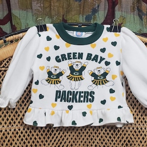 Vintage Green Bay Packers Sweatshirt, Girls 24M