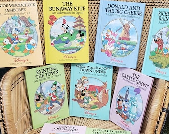 90s Disney's Small World Library Set of 15 - Etsy