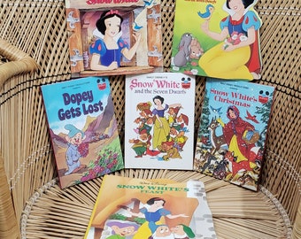 80s/90s Snow White Books Buy 1 Or All