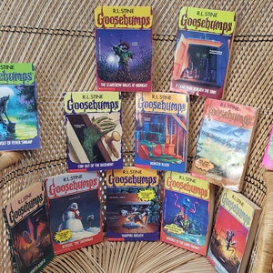 90s Goosebumps Books By R.L. Stein Scholastic, Buy 1 Or All!