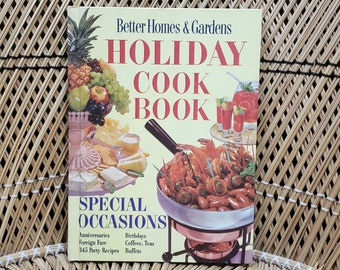 1968 Holiday Cook Book Better Homes & Gardens, Eighth Printing
